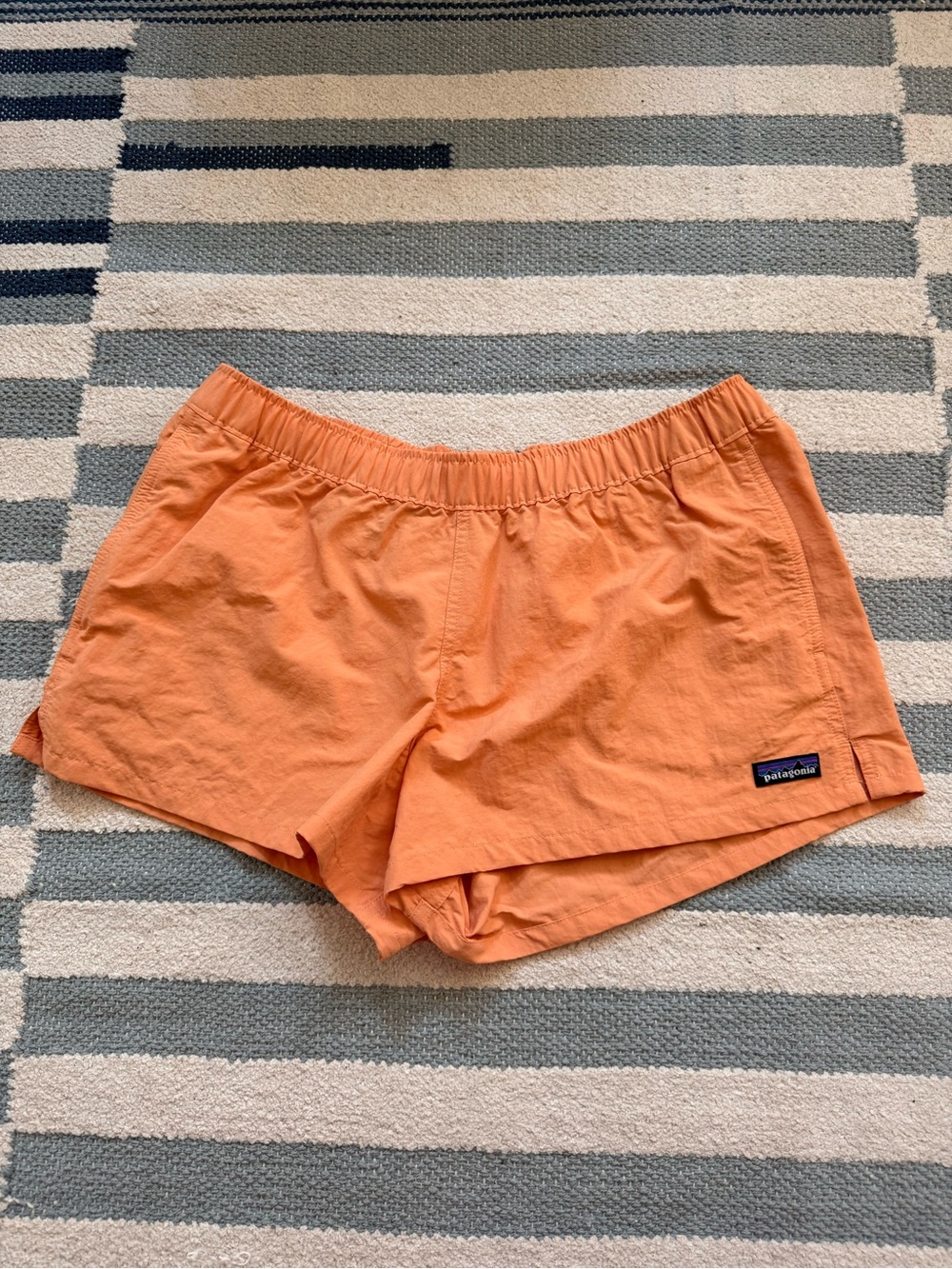 Patagonia Women’s Coral-Orange Athletic Shorts